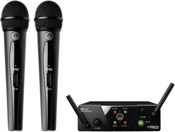 Produktbild AKG Funkmikrofon-Set WMS40MiniDual