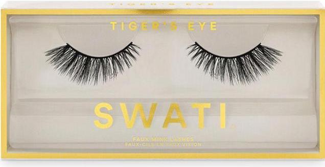 Actual product image Swati Faux Mink Lashes Tiger's Eye (Artificial eyelashes)