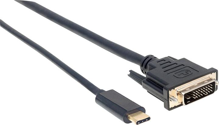 Produktbild Manhattan USB-C to DVI Adapter Cable (2 m, USB Typ C)