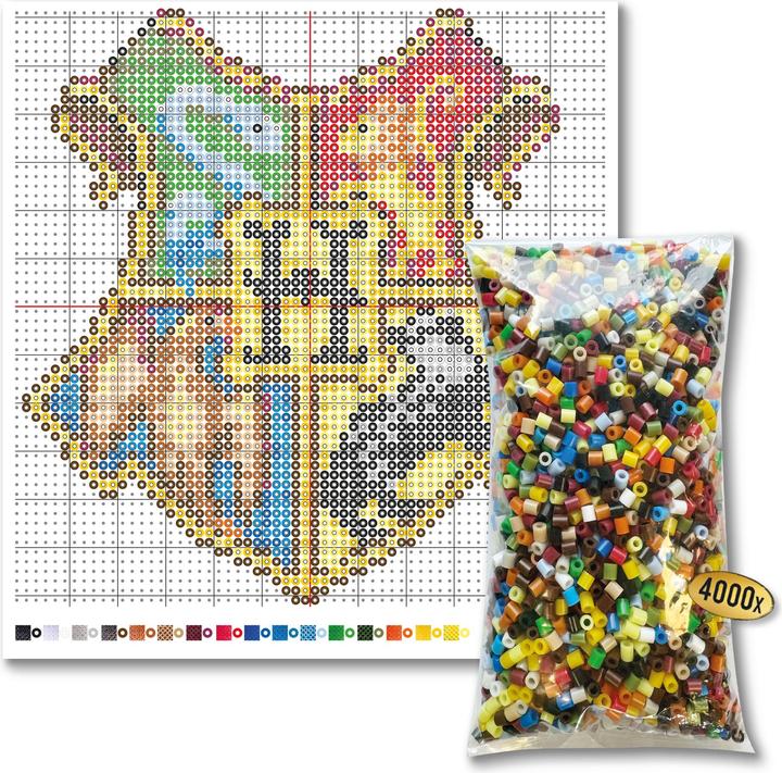 Actual product image Ses Hogwarts coat of arms iron-on beads wall decoration