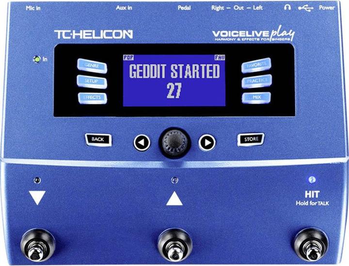 Produktbild TC Helicon 1-Kanal Effektgerät VoiceLive