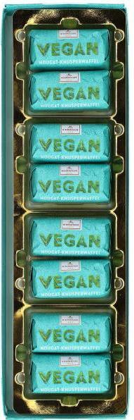 Actual product image Niederegger Vegan Pralines Nougat Crispy Waffle (100 g)