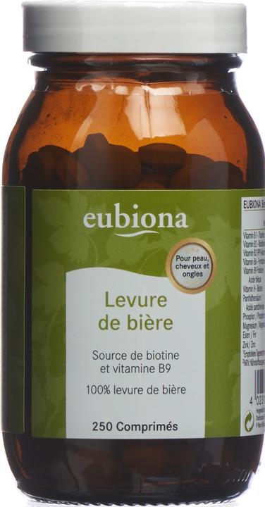 Immagine prodotto Eubiona Compressa di lievito di birra (250 Pezzo/i, Pillole, 100 g)