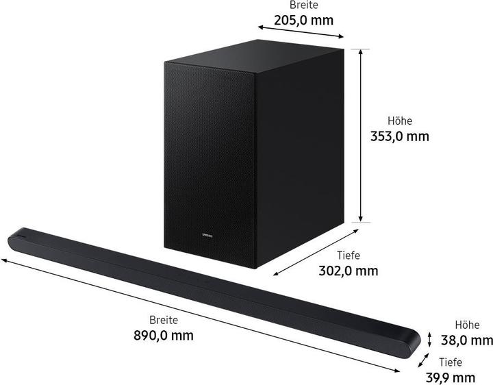 Actual product image Samsung HW-S710GD/ZG (250 W, 3.1 Channel)