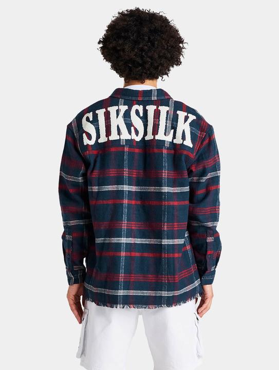 Produktbild Siksilk Sik Silk Towelling Logo Check Longsleeve - 82035 (M)