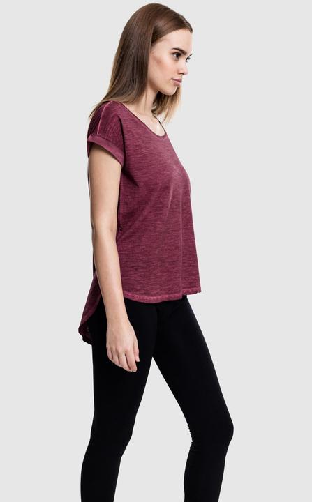 Immagine prodotto Urban Classics Tee lungo da donna a forma di schienale con tintura spray (M)