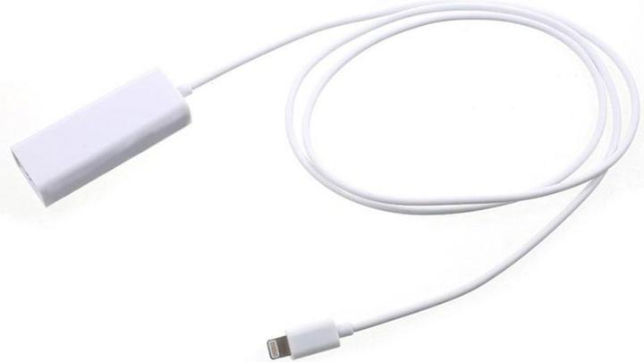 Actual product image PowerGuard Network Cable Adapter (Lightning, RJ45)