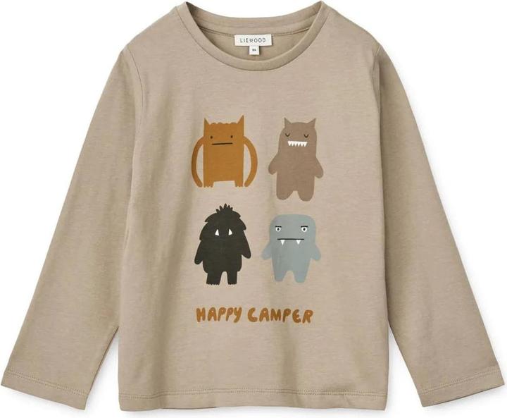 Liewood T Shirt langarm Apia OEKO TEX Monster / Mist (128)