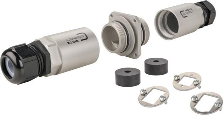 Produktbild Metz Connect IP69k Schutzgehäuse Set zur freien Verlegung (Gehäuse)