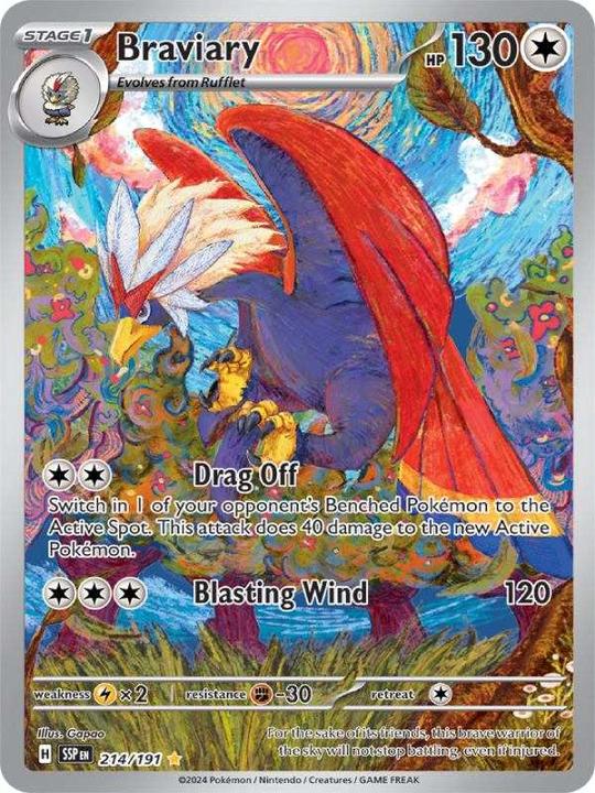 Actual product image Pokémon Surging Sparks (English, Booster Pack)
