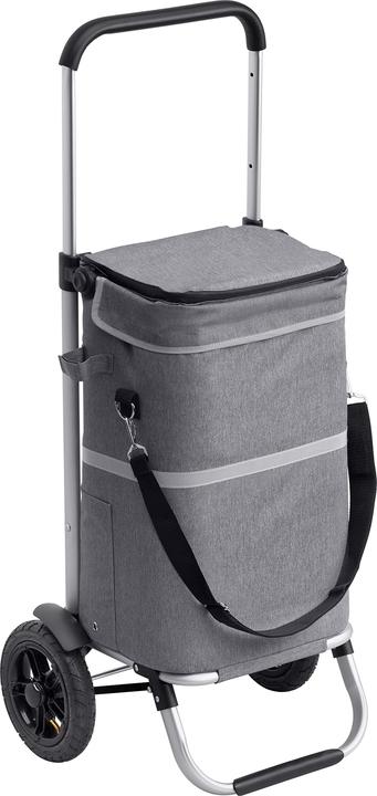 Produktbild Metafranc Einkaufstrolley 45 + 13 L, Luft-Bereifung