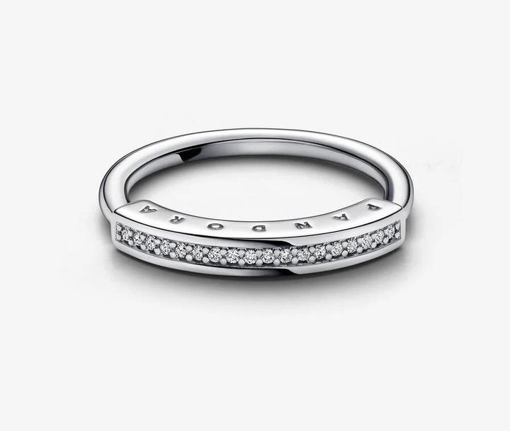 Produktbild Pandora Signature I-D Pavé Ring (56, 925 Silber)