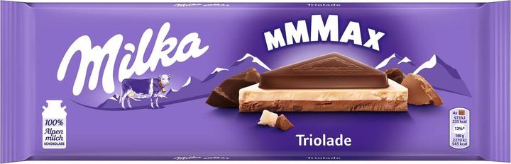 Actual product image Milka Chocolate bar Mmmax Triolade 280 g (280 g)