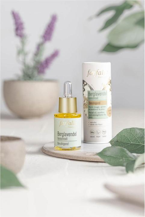 Produktbild Farfalla Beruhigendes Gesichtsöl Berglavendel (15 ml, Gesichtsöl)