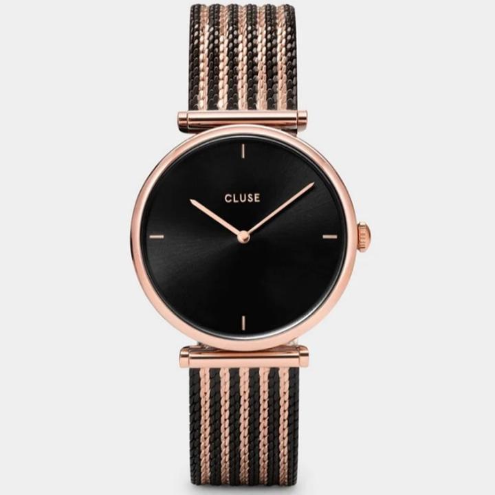 Produktbild Cluse Triomphe Mesh Rosé (Analoguhr, 33 mm)