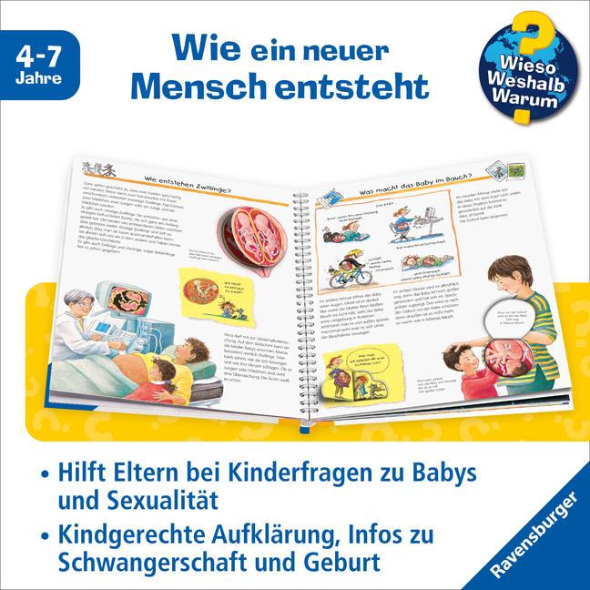 Image du produit Ravensburger Woher die kleinen Kinder kommen (Allemand, Doris Rübel, 2015)