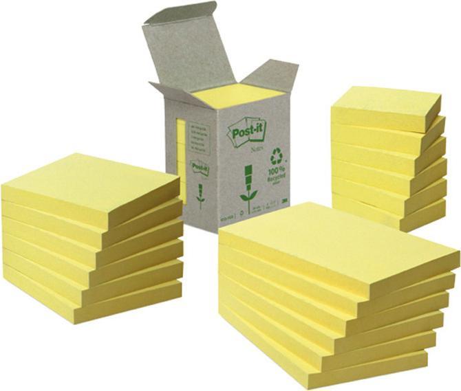 Image du produit Post-it Recyclage (76 x 76 mm)