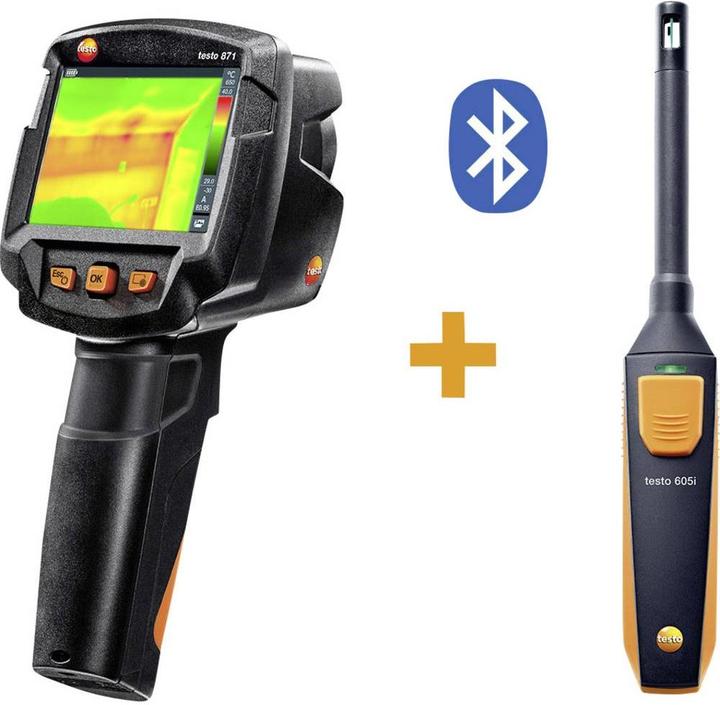 Immagine prodotto Testo Termocamera 871 KIT da -30 a +650 °C