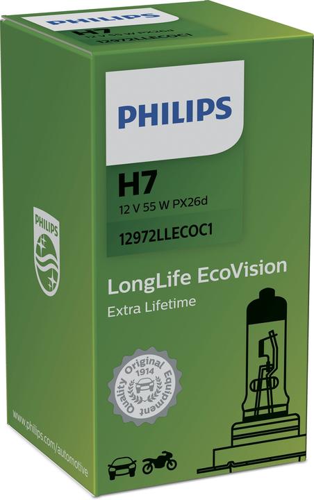 Produktbild Philips H7 LongLife EcoVision (H7)