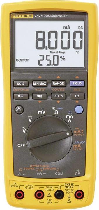 Fluke Hand multimeter digital 787B K (CAT IV 600V, CAT III 1000V)