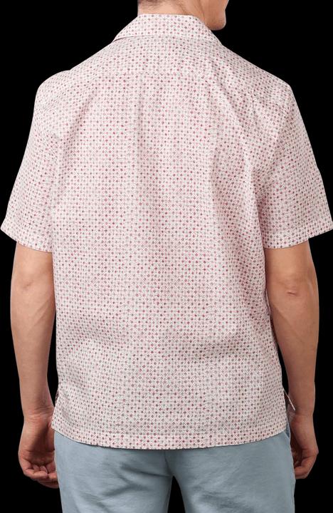 Produktbild Marc O'Polo Short Sleeve Shirt Minimal Print Multi/White Cot (L)
