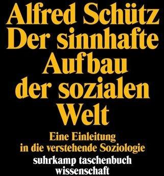 Produktbild Der sinnhafte Aufbau der sozialen Welt (Deutsch, Alfred Schütz, 1993)