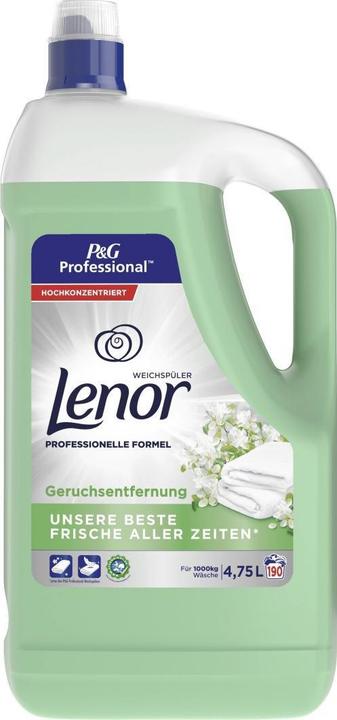 Produktbild Lenor Fabric softener Fresh Odour Eliminator, 4,75 l (190 Waschgänge, Flüssig)