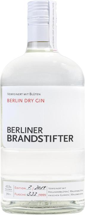 Berliner Brandstifter Berlin Dry Gin (1 x 70 cl)