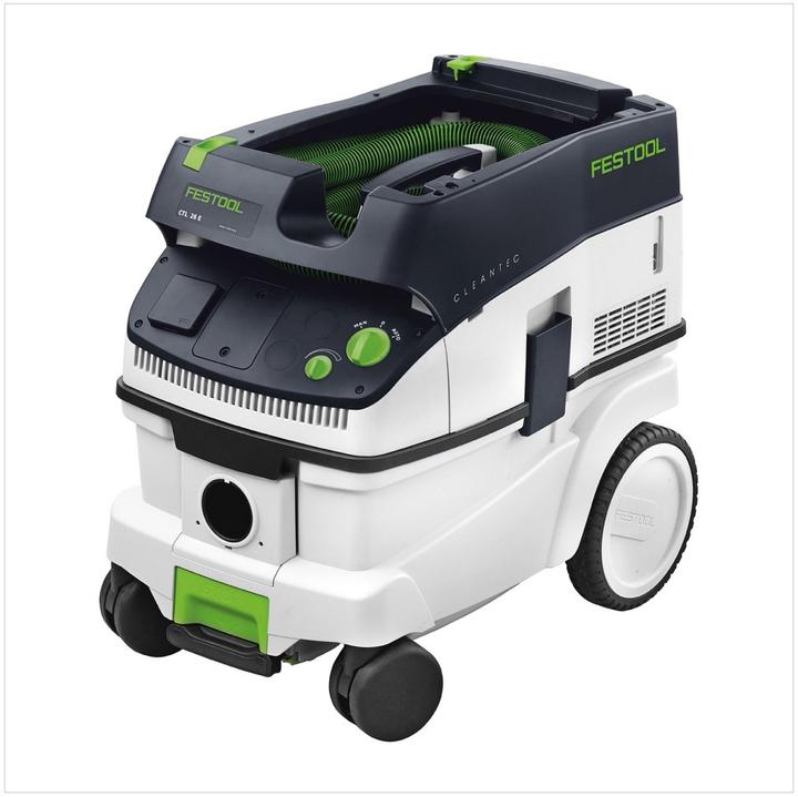 Actual product image Festool CTL 26 E CLEANTEC Mobile Dust Extractor 26l Dust class L ( 583490 ) +Accessories (Wet dry vacuum cleaner)