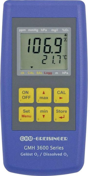 Actual product image Greisinger GMH 3611-L04 Calibrated combination measuring instrument