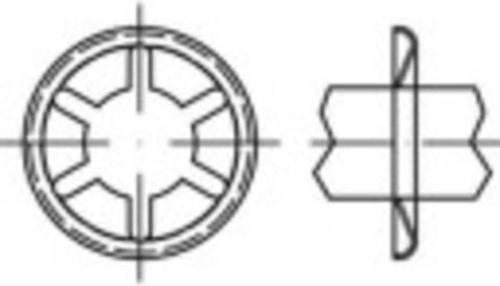 Image du produit Toolcraft Anneaux de serrage de l'essieu Diamètre extérieur
