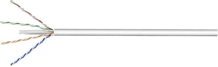Image du produit Goobay Câble réseau CAT 6 U/UTP 4 x (U/UTP, CAT6, 100 m)