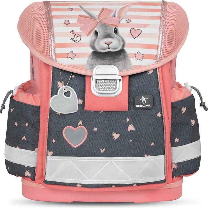 Produktbild Belmil CLASSY Schulrucksack-Set Little Bunnies (19 l)