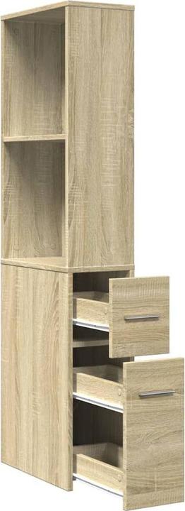 Immagine prodotto VidaXL Mobile bagno stretto con rotelle (22 x 41 x 135 cm)