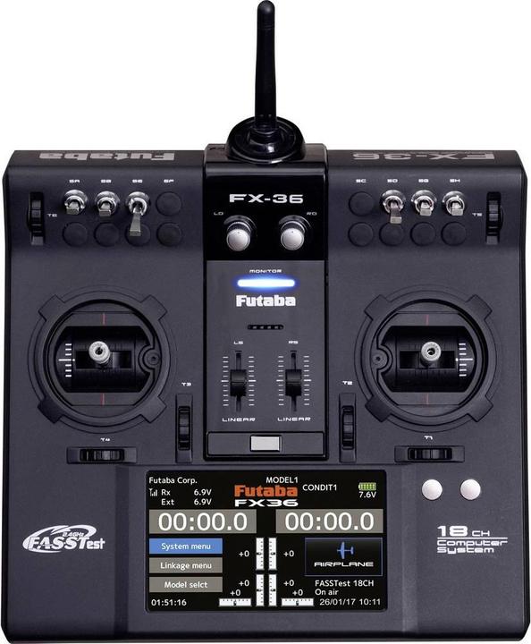 Produktbild Futaba FX36 Potless Pult-Fernsteuerung 2,4 GHz