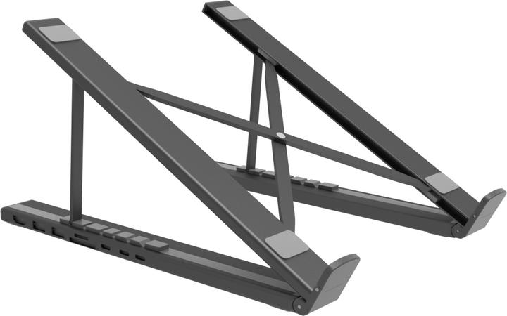 Immagine prodotto Choetech Supporto per laptop 7in1 Docking Station HUB-M48 (nero) (USB-C, 7 Porti)