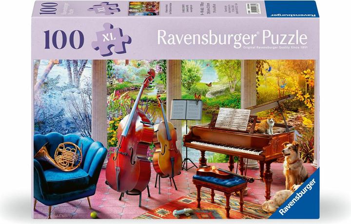 Produktbild Ravensburger Puzzle 12001366 - Musikalische Jahreszeiten - Puzzle für ältere Menschen und Senioren (100 Teile)
