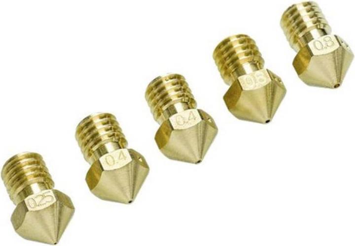 Actual product image Ultimaker Mixed Nozzle Pack Suitable (Blast pipe)