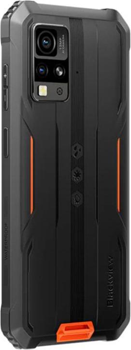 Actual product image Blackview BV4800 Pro (Dual Sim - 6.56" - 128 GB, 4 GB RAM) Orange (128 GB, Orange, 6.56", Dual SIM)