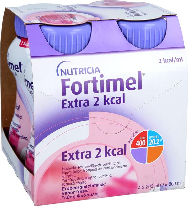 Image du produit Fortimel Protéine 2Kcal Fraise (Fraise, 4 x)