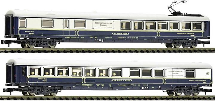 Produktbild Fleischmann 816203 N 2er-Set Salonwagen de