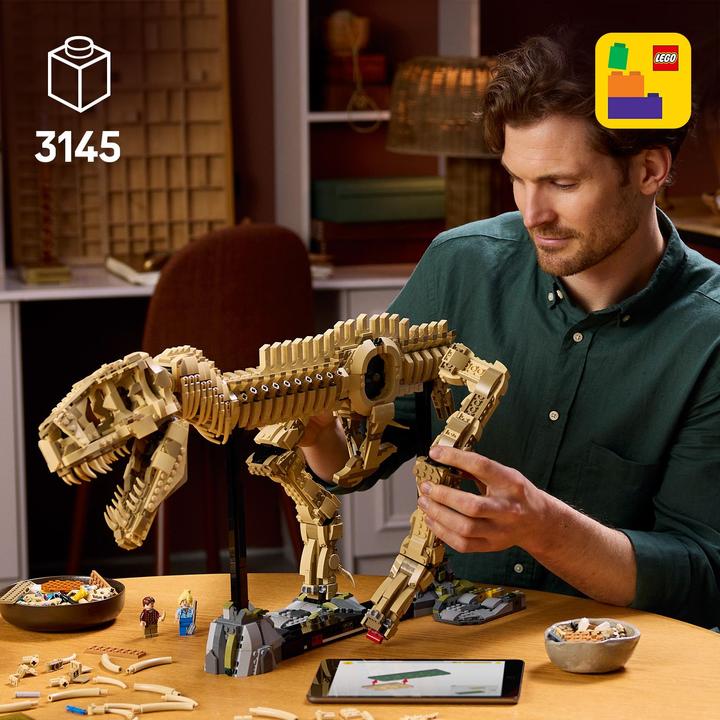 Immagine prodotto LEGO Dinosaurier-Fossilien: Tyrannosaurus rex (76968, LEGO Jurassic World, Set LEGO rari)