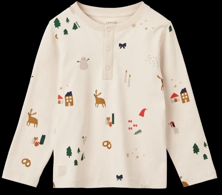 Produktbild Liewood Bio Pyjama Wilhelm Holiday Sandy (104)
