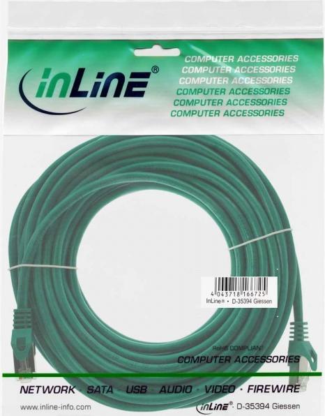 Actual product image InLine Patch cable (F/UTP, CAT5e, 10 m)