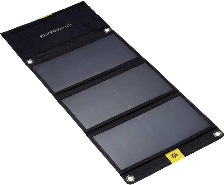 Produktbild Powertraveller Solarladegerät Falcon 21 mit 1x USB-A und 1x DC-Output (21 W, 0.47 kg)