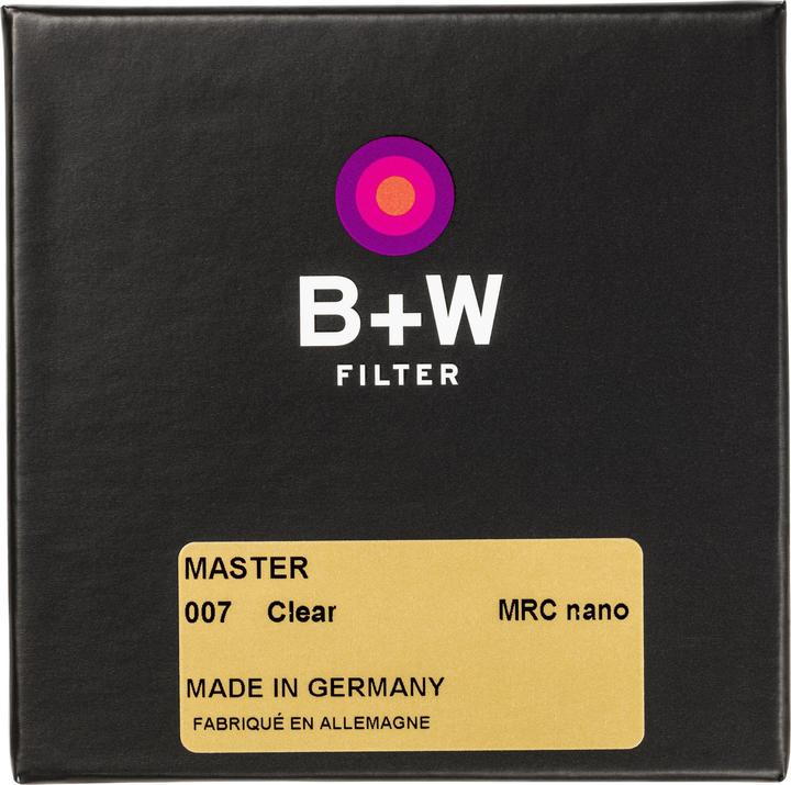 Actual product image B+W CLEAR FILTER MRC nano MASTER 52mm (52 mm, Protection filter, 52 mm)
