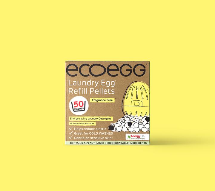 Image du produit Ecoegg Waschei Refill Fragrance Free (50 Cycles de lavage, Perles)