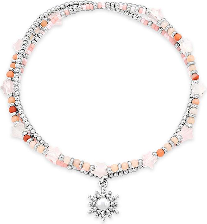 Rose, White, Silver