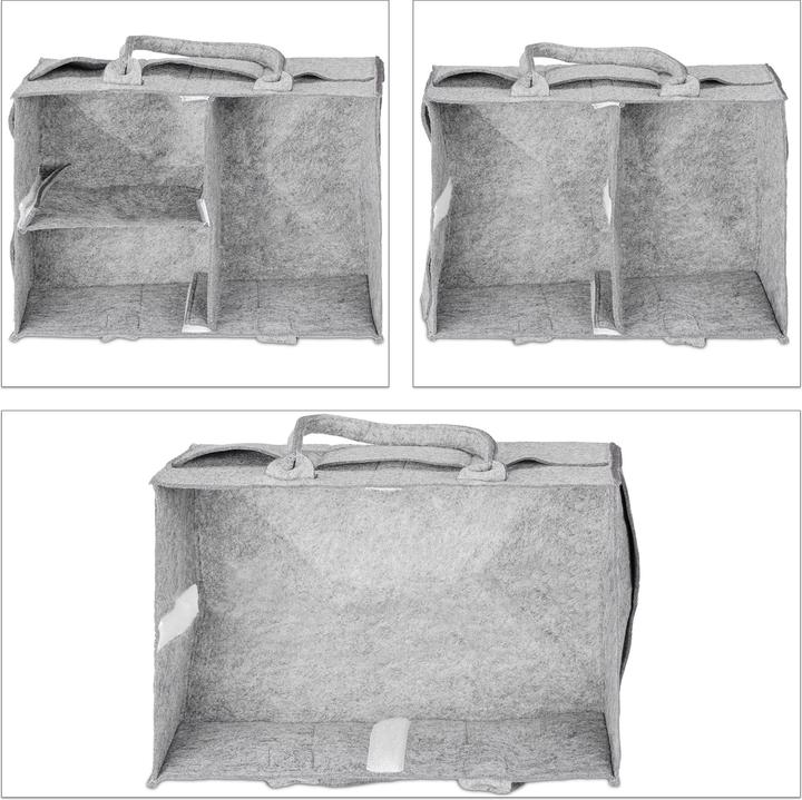 Actual product image Relaxdays Baby Diaper Caddy