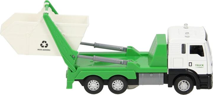 Produktbild LKW mit Müllcontainer, Licht und Ton
